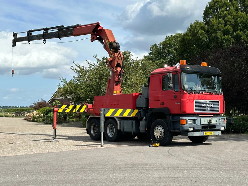 MAN F16 25.502 V10 PALFINGER PK52000 52TM CRANE/GRUE/WINCH!! ELECTRO PACK!!6x4!! - Camion grue: photos 3 MAN F16 25.502 V10 PALFINGER PK52000 52TM CRANE/GRUE/WINCH!! ELECTRO PACK!!6x4!! - Camion grue: photos 3
