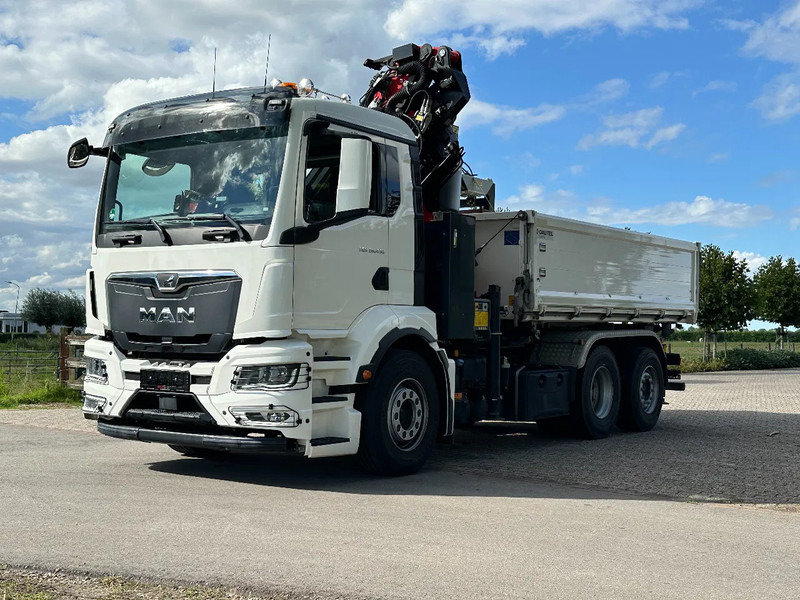 MAN TGS 26.430 2022!EURO6!! 6x2!! PALFINGER 23tm+JIB+LIER/WINCH!!DREISEITEN KIPPER/BORDMATIC!!9tkm en crédit-bail MAN TGS 26.430 2022!EURO6!! 6x2!! PALFINGER 23tm+JIB+LIER/WINCH!!DREISEITEN KIPPER/BORDMATIC!!9tkm: photos 6