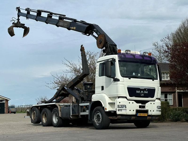 Camion ampliroll, Camion grue MAN TGS 35.400 8X4 !!TRIPLE!! 24tm KRAAN/HAAKARM!!RADIO REMOTE!!: photos 18 Camion ampliroll, Camion grue MAN TGS 35.400 8X4 !!TRIPLE!! 24tm KRAAN/HAAKARM!!RADIO REMOTE!!: photos 18