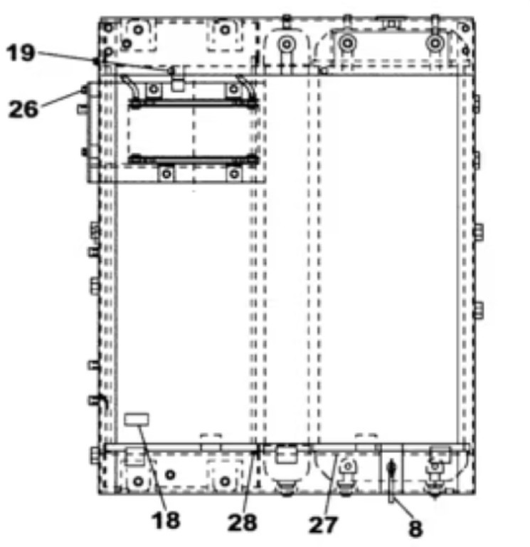 Case KNH10452 - Radiateur pour Engins de chantier: photos 2 Case KNH10452 - Radiateur pour Engins de chantier: photos 2