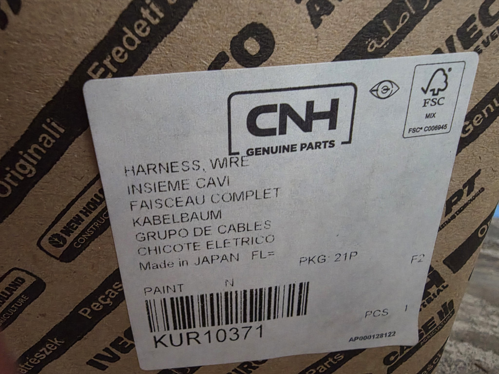 Case KUR10371 - Câble/ Fil pour Engins de chantier: photos 2 Case KUR10371 - Câble/ Fil pour Engins de chantier: photos 2