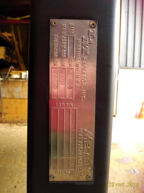 Caterpillar 2767875 - Radiateur pour Engins de chantier: photos 3 Caterpillar 2767875 - Radiateur pour Engins de chantier: photos 3