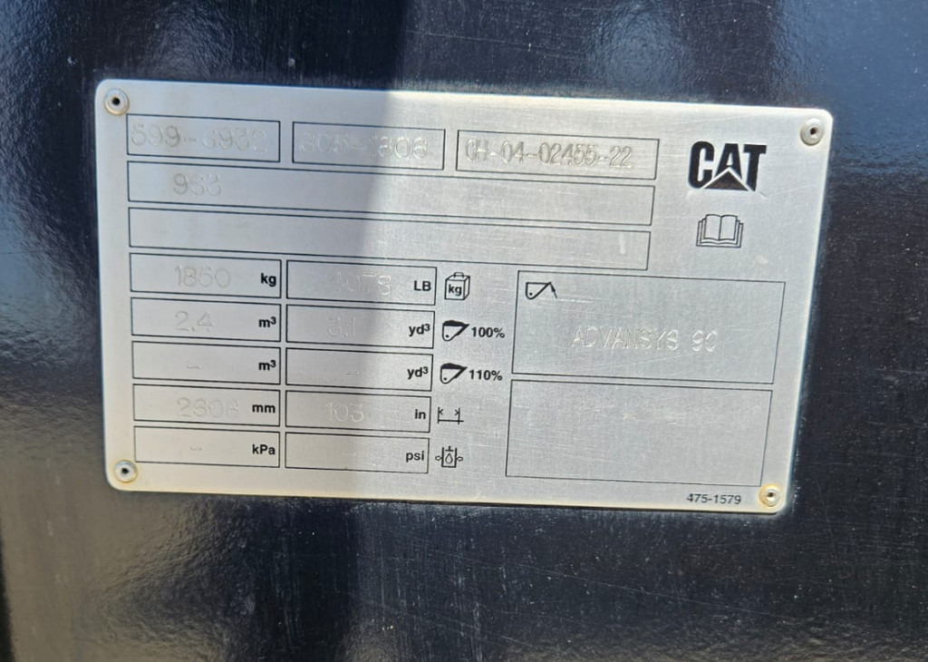 Caterpillar 5996932 - 6051806 - Godet pour chargeur: photos 5 Caterpillar 5996932 - 6051806 - Godet pour chargeur: photos 5