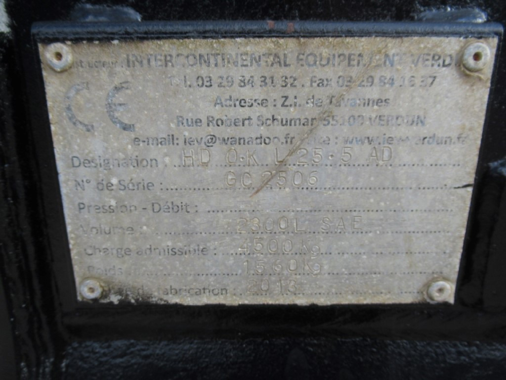 New Holland 4521196 - 4521197 - Godet pour Engins de chantier: photos 1 New Holland 4521196 - 4521197 - Godet pour Engins de chantier: photos 1