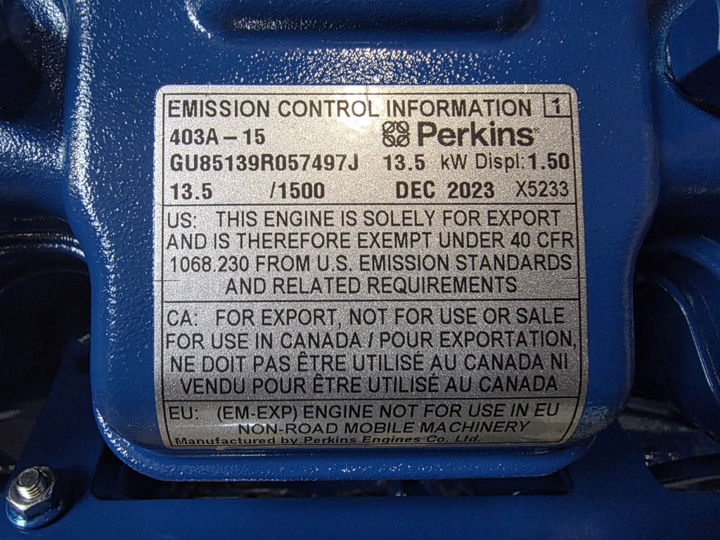 Perkins 403A-15 - Moteur pour Engins de chantier: photos 2 Perkins 403A-15 - Moteur pour Engins de chantier: photos 2