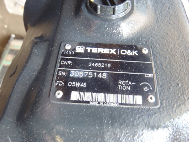 Terex O&K 2465219 - - Pompe hydraulique pour Engins de chantier: photos 3 Terex O&K 2465219 - - Pompe hydraulique pour Engins de chantier: photos 3