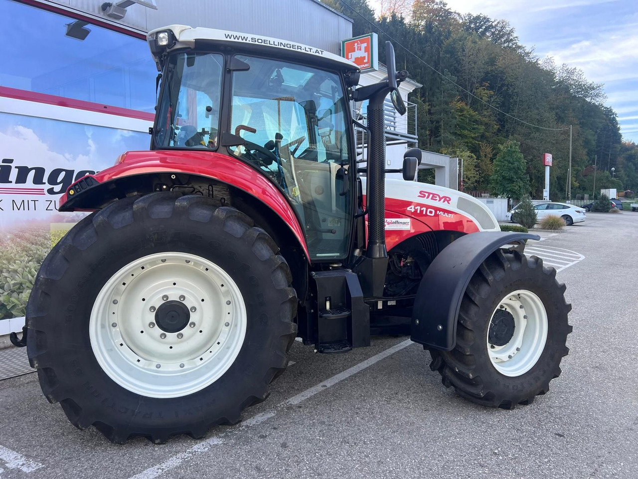 Steyr 4110 Multi (Stage V) - Tracteur agricole: photos 4 Steyr 4110 Multi (Stage V) - Tracteur agricole: photos 4
