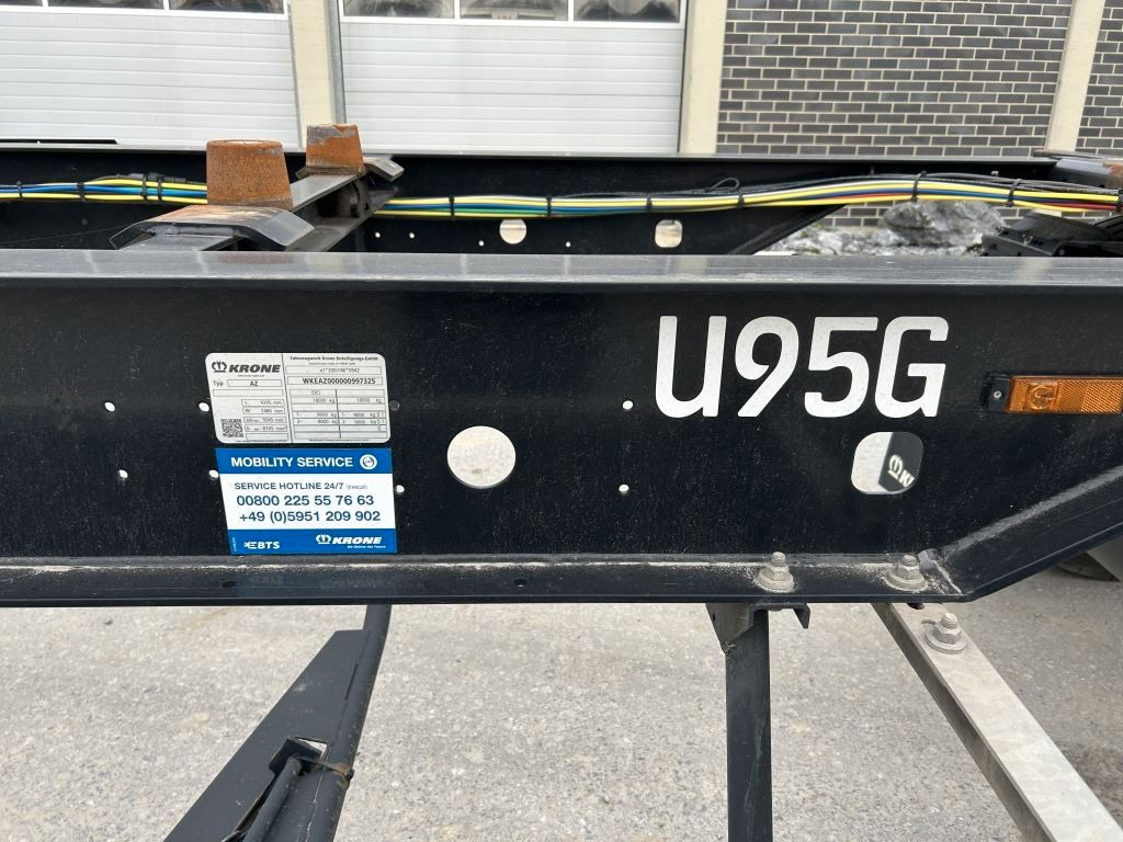 Krone 2 Achswechselfahrgestell, Typ: MAXI AZW 18 eL3B7 - Remorque porte-conteneur/ Caisse mobile: photos 3 Krone 2 Achswechselfahrgestell, Typ: MAXI AZW 18 eL3B7 - Remorque porte-conteneur/ Caisse mobile: photos 3