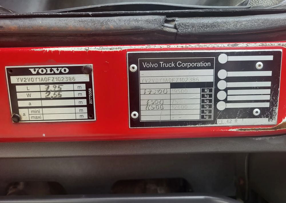 Benne à ordures ménagères Volvo FE 280 4x2 śmieciarka EURO VI: photos 8