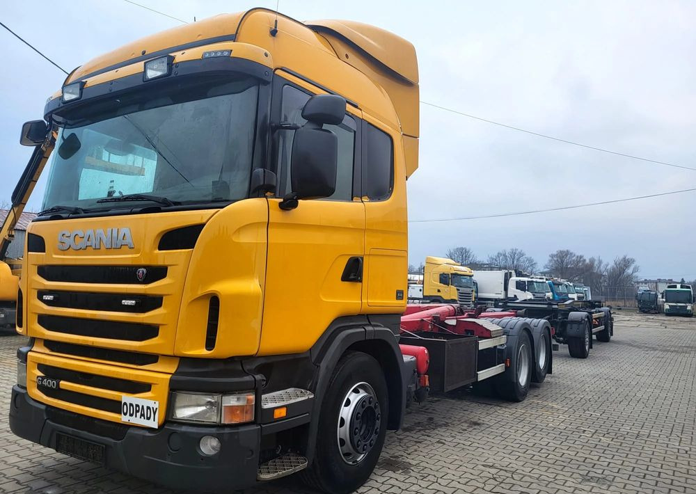 Scania Scania B6X2 - Camion ampliroll: photos 1 Scania Scania B6X2 - Camion ampliroll: photos 1