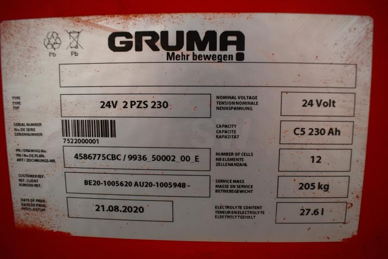 GRUMA 24 Volt 2 PzS 230 Ah - Accumulateur: photos 5 GRUMA 24 Volt 2 PzS 230 Ah - Accumulateur: photos 5
