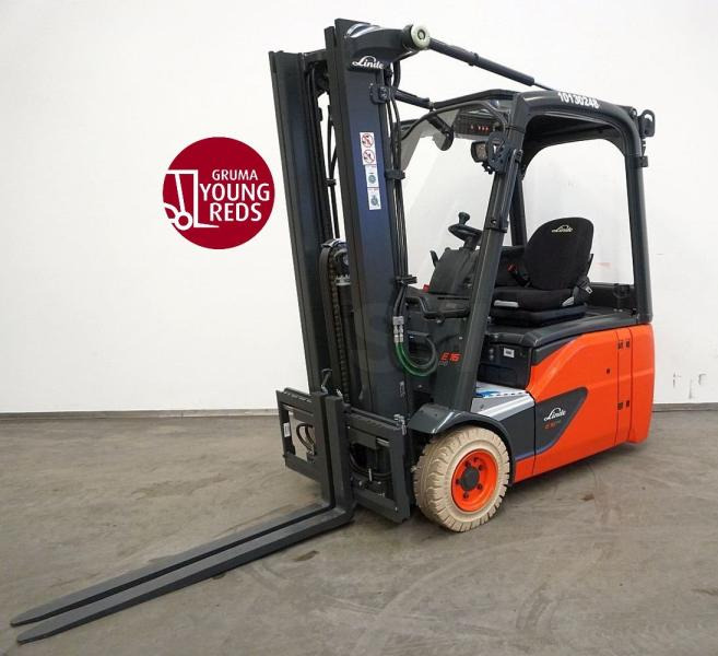 Linde E 16 EVO 386-02 - Chariot élévateur électrique: photos 1 Linde E 16 EVO 386-02 - Chariot élévateur électrique: photos 1