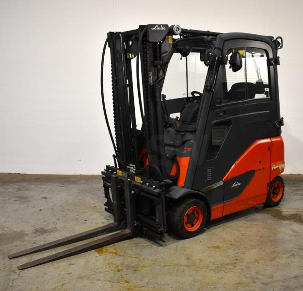 Linde E 16 PH EVO 386-02 - Chariot élévateur électrique: photos 1 Linde E 16 PH EVO 386-02 - Chariot élévateur électrique: photos 1