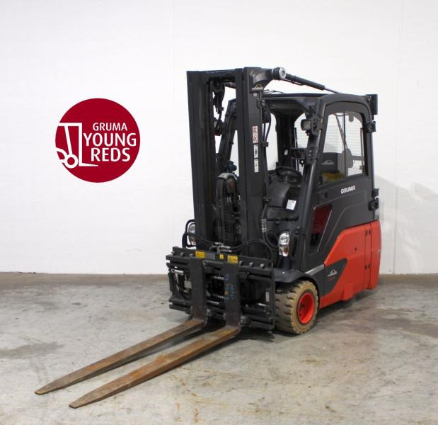 Linde E 18 L EVO 386-02 - Chariot élévateur électrique: photos 1 Linde E 18 L EVO 386-02 - Chariot élévateur électrique: photos 1