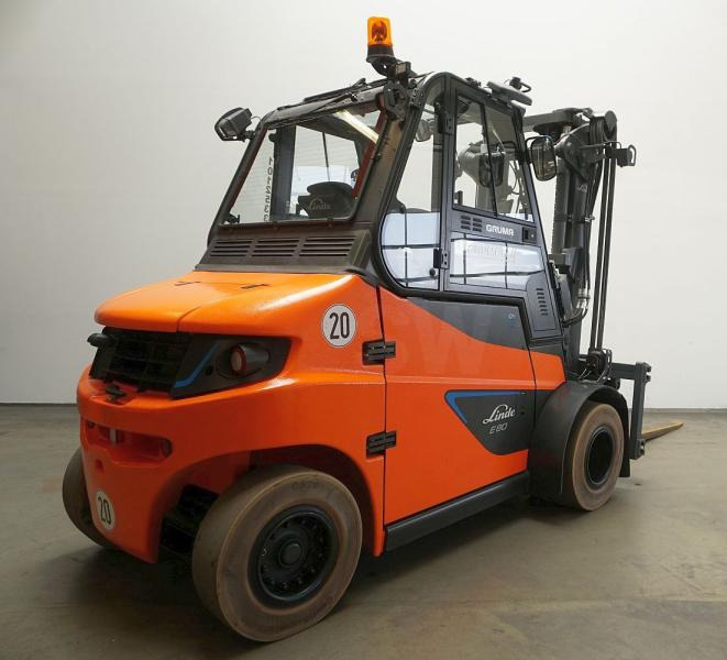Linde E 80/600 ION 1279 - Chariot élévateur électrique: photos 2 Linde E 80/600 ION 1279 - Chariot élévateur électrique: photos 2