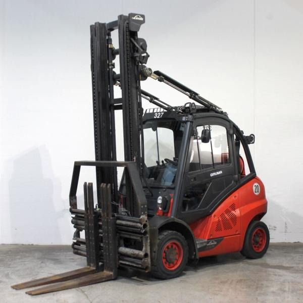 Linde H 40 T EVO 394-02 - Chariot élévateur à gaz: photos 1 Linde H 40 T EVO 394-02 - Chariot élévateur à gaz: photos 1