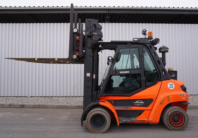 Linde H 80 D/600 EVO 396-03 - Chariot élévateur diesel: photos 4 Linde H 80 D/600 EVO 396-03 - Chariot élévateur diesel: photos 4