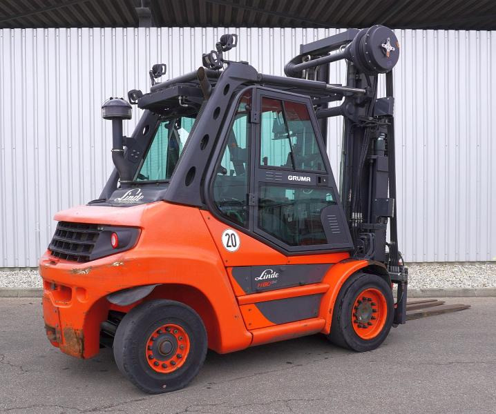 Linde H 80 D EVO 396-03 - Chariot élévateur diesel: photos 2 Linde H 80 D EVO 396-03 - Chariot élévateur diesel: photos 2