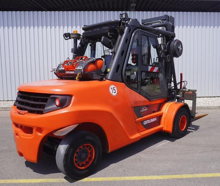 Linde H 80 T/1100 EVO 396-03 - Chariot élévateur à gaz: photos 2 Linde H 80 T/1100 EVO 396-03 - Chariot élévateur à gaz: photos 2