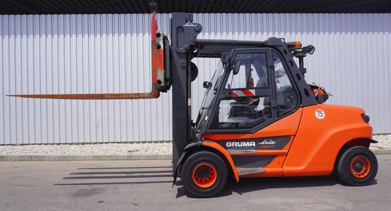 Linde H 80 T/1100 EVO 396-03 - Chariot élévateur à gaz: photos 4 Linde H 80 T/1100 EVO 396-03 - Chariot élévateur à gaz: photos 4