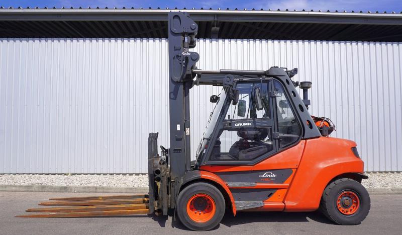 Linde H 80 T/900 EVO 396-03 - Chariot élévateur à gaz: photos 4 Linde H 80 T/900 EVO 396-03 - Chariot élévateur à gaz: photos 4