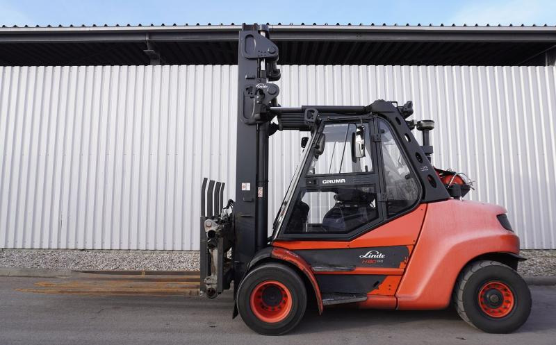 Linde H 80 T/900 EVO 396-03 - Chariot élévateur à gaz: photos 4 Linde H 80 T/900 EVO 396-03 - Chariot élévateur à gaz: photos 4