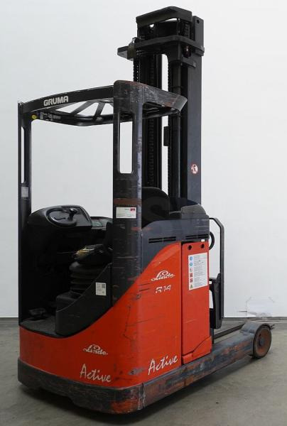 Linde R 14 115 - Chariot à mât rétractable: photos 1 Linde R 14 115 - Chariot à mât rétractable: photos 1