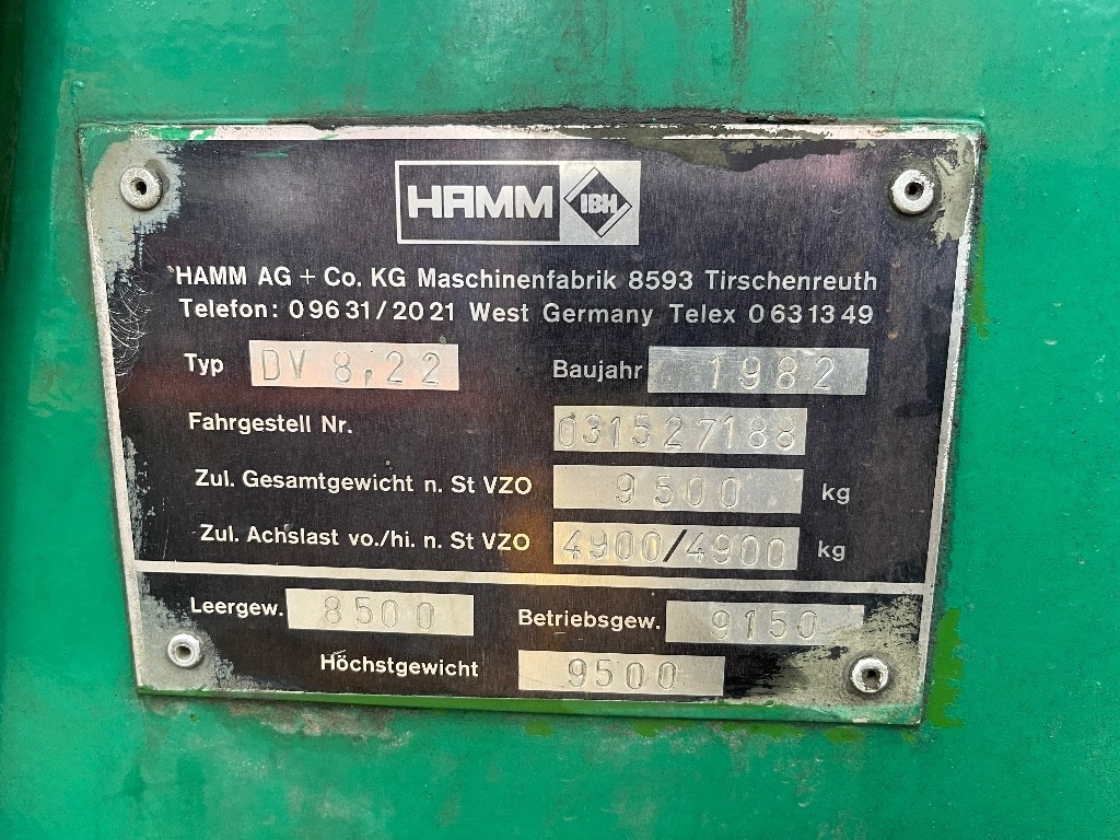 Rouleau compresseur Hamm DV8,22: photos 9