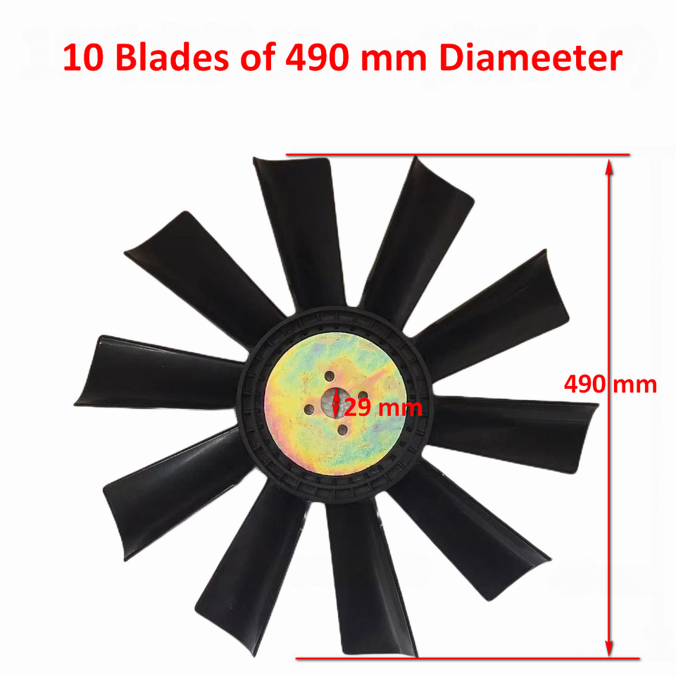 Qingdao Promising Engine Cooling Fan Blade for China Loader - Ventilateur pour Chargeuse sur pneus: photos 5 Qingdao Promising Engine Cooling Fan Blade for China Loader - Ventilateur pour Chargeuse sur pneus: photos 5
