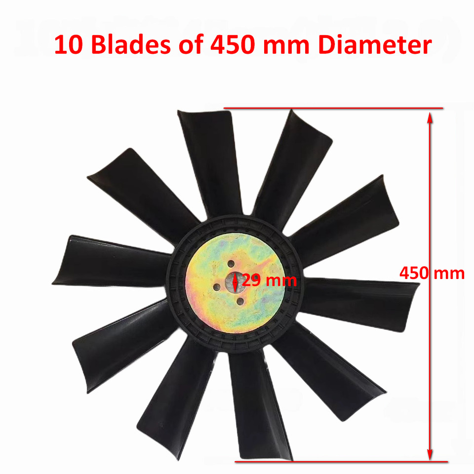 Qingdao Promising Engine Cooling Fan Blade for China Loader - Ventilateur pour Chargeuse sur pneus: photos 4 Qingdao Promising Engine Cooling Fan Blade for China Loader - Ventilateur pour Chargeuse sur pneus: photos 4