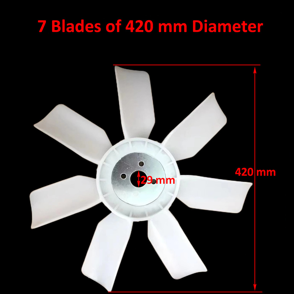 Qingdao Promising Engine Cooling Fan Blade for China Loader - Ventilateur pour Chargeuse sur pneus: photos 3 Qingdao Promising Engine Cooling Fan Blade for China Loader - Ventilateur pour Chargeuse sur pneus: photos 3