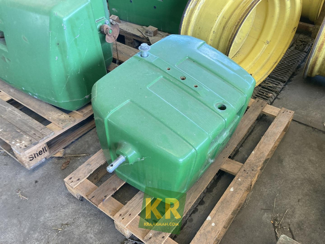 900 kg John Deere - Contrepoids: photos 1 900 kg John Deere - Contrepoids: photos 1