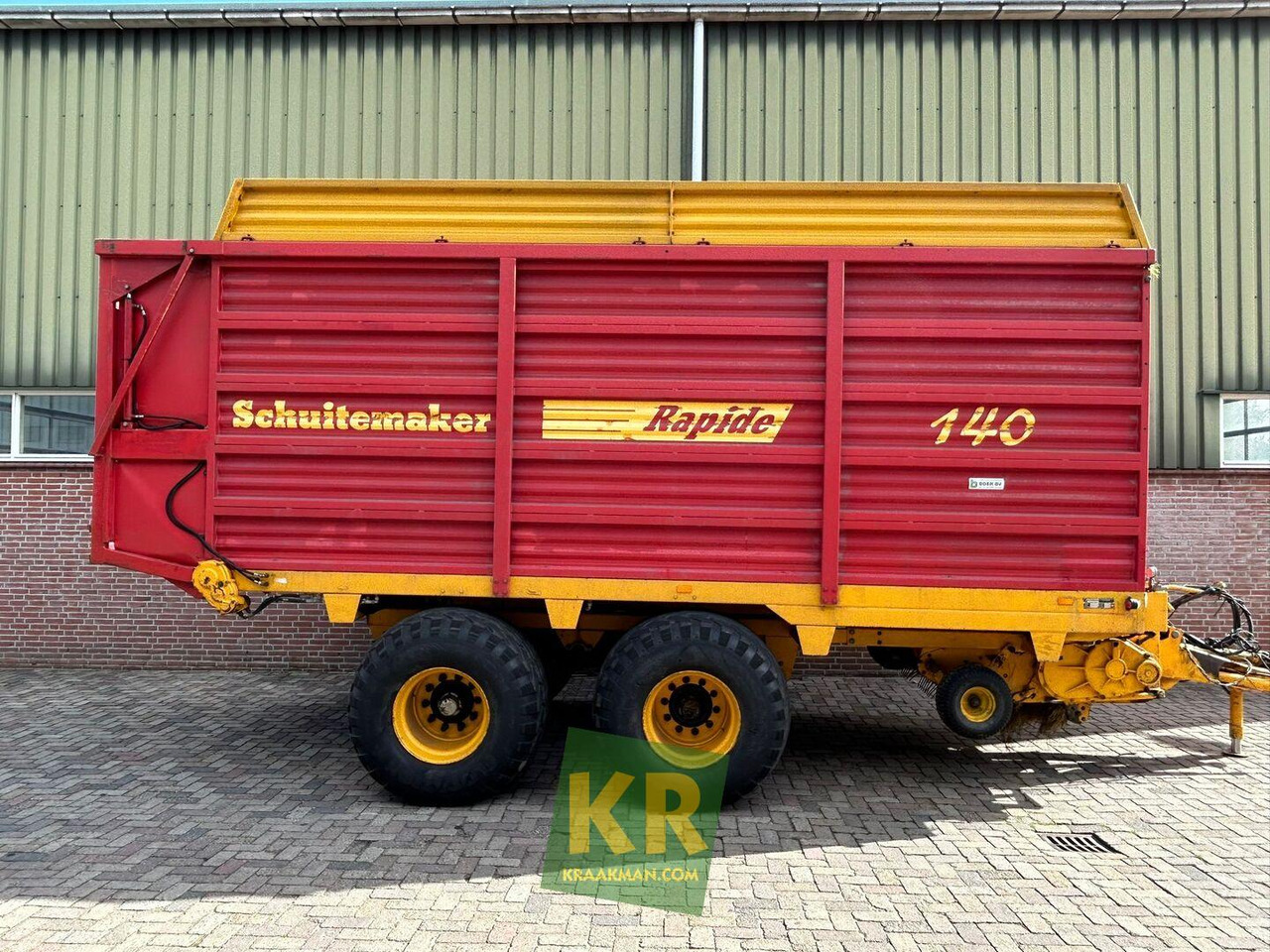 Schuitemaker RAPIDE 140 opraapwagen  - Autochargeuse: photos 1 Schuitemaker RAPIDE 140 opraapwagen  - Autochargeuse: photos 1