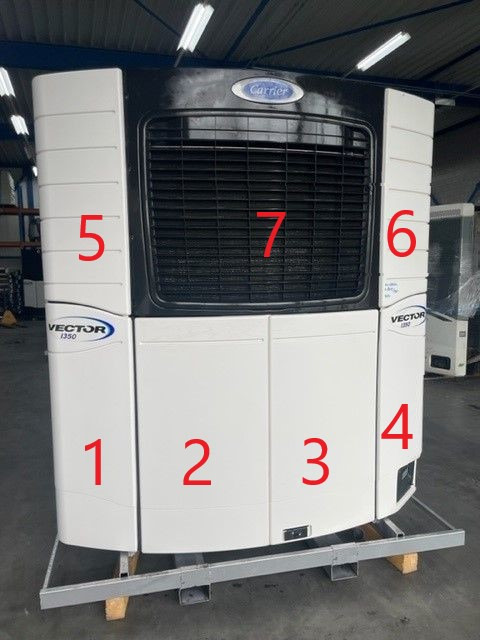 Carrier Vector Panels - Unité réfrigéré: photos 1 Carrier Vector Panels - Unité réfrigéré: photos 1