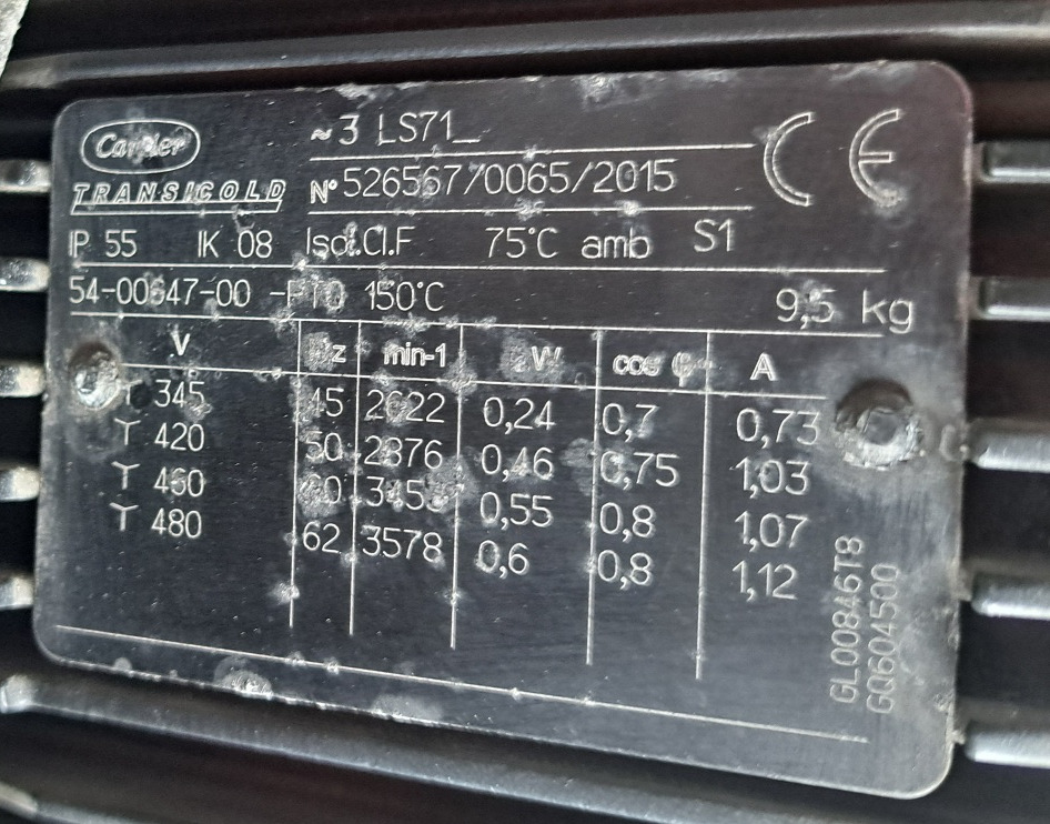 Fan MOTOR, CONDENSER - Ventilateur: photos 3 Fan MOTOR, CONDENSER - Ventilateur: photos 3