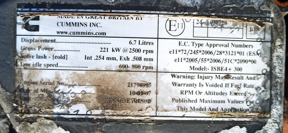 DAF LF55 300 ISBE4+ 300 6.7 - Moteur et pièces pour Camion: photos 3 DAF LF55 300 ISBE4+ 300 6.7 - Moteur et pièces pour Camion: photos 3