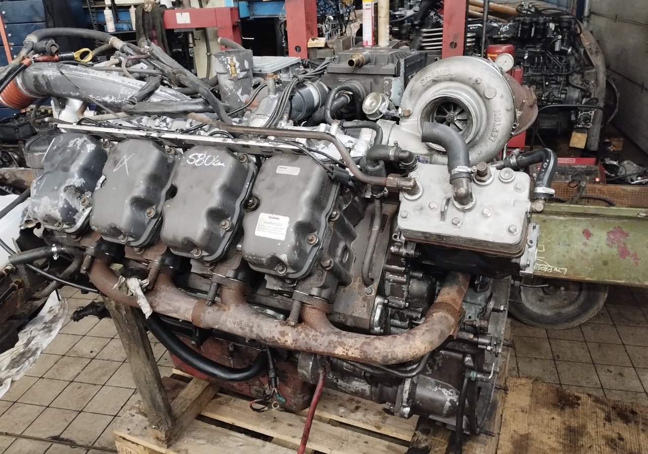SCANIA ENGINE DC1602 V8 580 HP - Moteur et pièces: photos 2 SCANIA ENGINE DC1602 V8 580 HP - Moteur et pièces: photos 2