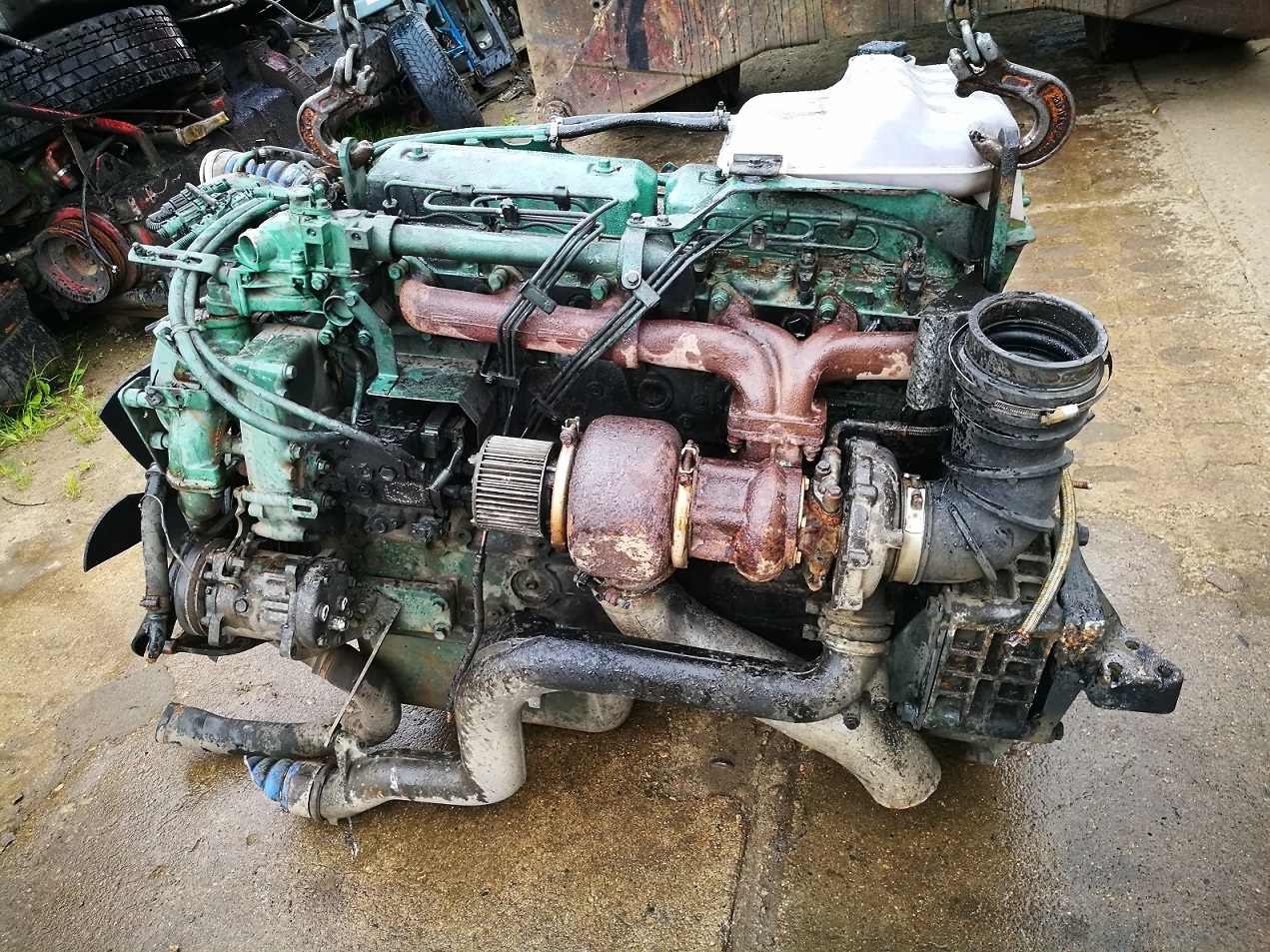 VOLVO FL6 D6B220 - Moteur et pièces pour Camion: photos 1 VOLVO FL6 D6B220 - Moteur et pièces pour Camion: photos 1