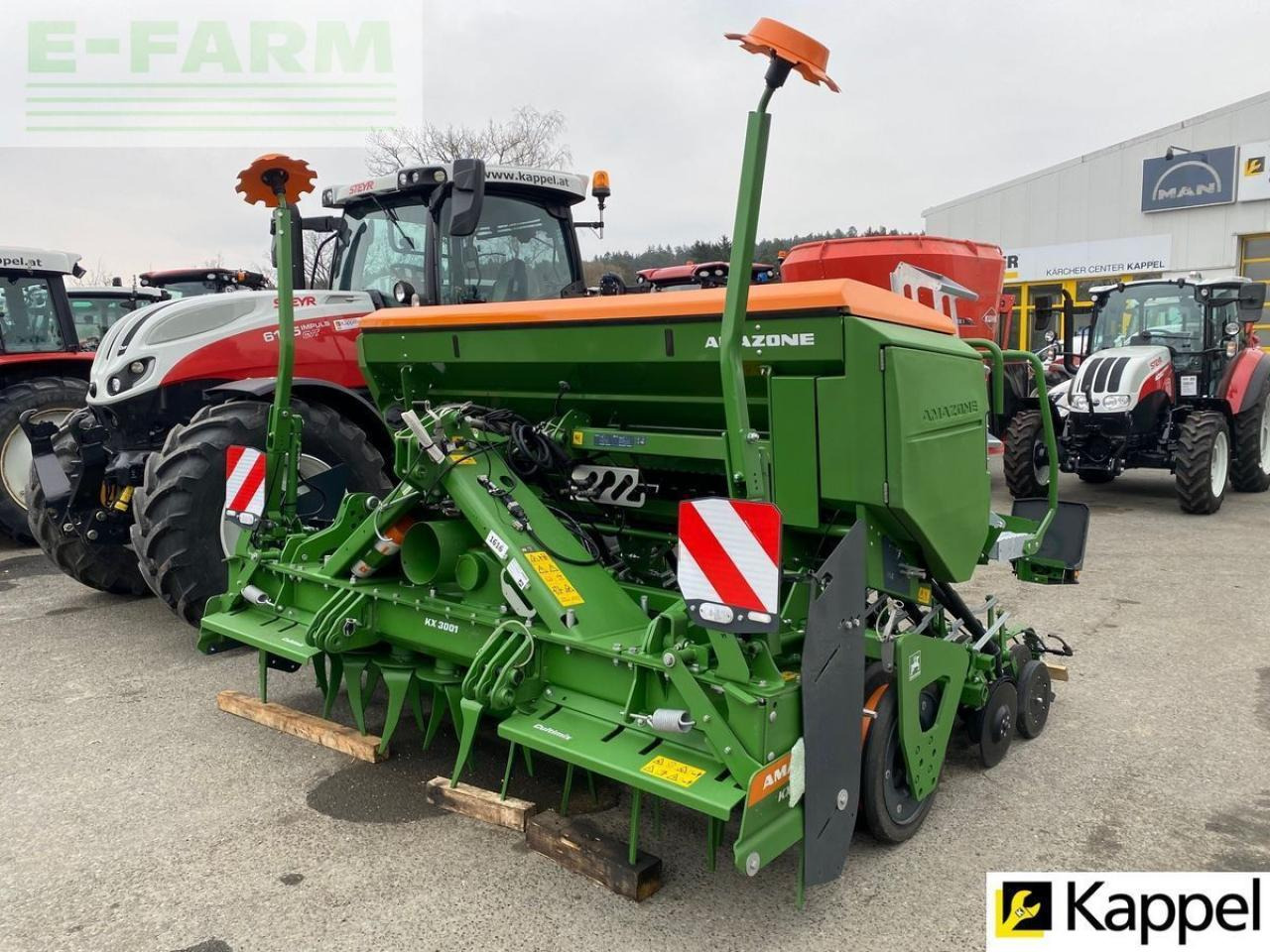 Amazone cataya 3000 super mit kx 3001 säkombination - Combiné de semis: photos 1 Amazone cataya 3000 super mit kx 3001 säkombination - Combiné de semis: photos 1