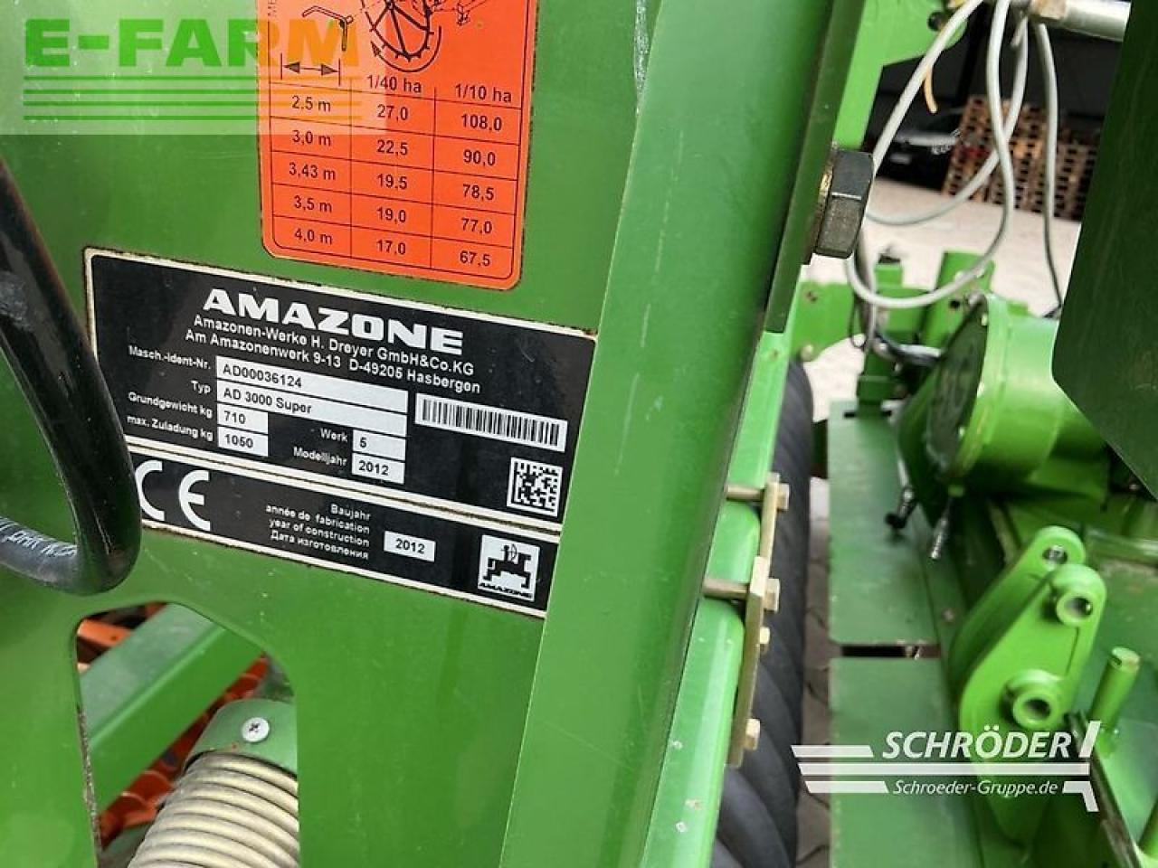Amazone kg 3000 special / ad 3000 super - Semoir: photos 5 Amazone kg 3000 special / ad 3000 super - Semoir: photos 5