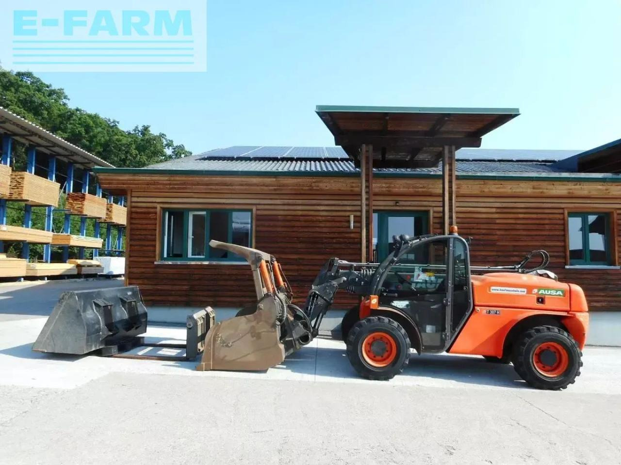 Ausa t307h ( 3t 7m ) nur 2,07 hoch u. 2,02 breit !! - Chariot télescopique: photos 1 Ausa t307h ( 3t 7m ) nur 2,07 hoch u. 2,02 breit !! - Chariot télescopique: photos 1