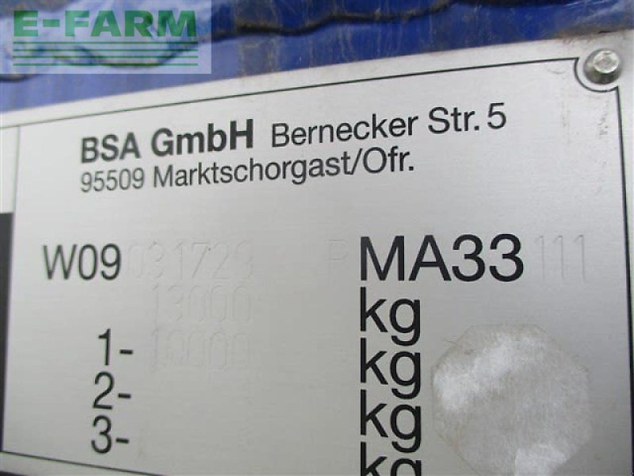 Epandeurs BSA ptw 8 e edelweiss-edition: photos 8 Epandeurs BSA ptw 8 e edelweiss-edition: photos 8