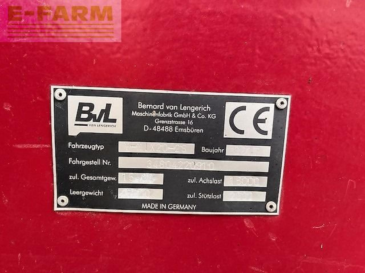 BVL - van Lengerich v-mix plus futtermischwagen - Matériel d'élevage: photos 3 BVL - van Lengerich v-mix plus futtermischwagen - Matériel d'élevage: photos 3