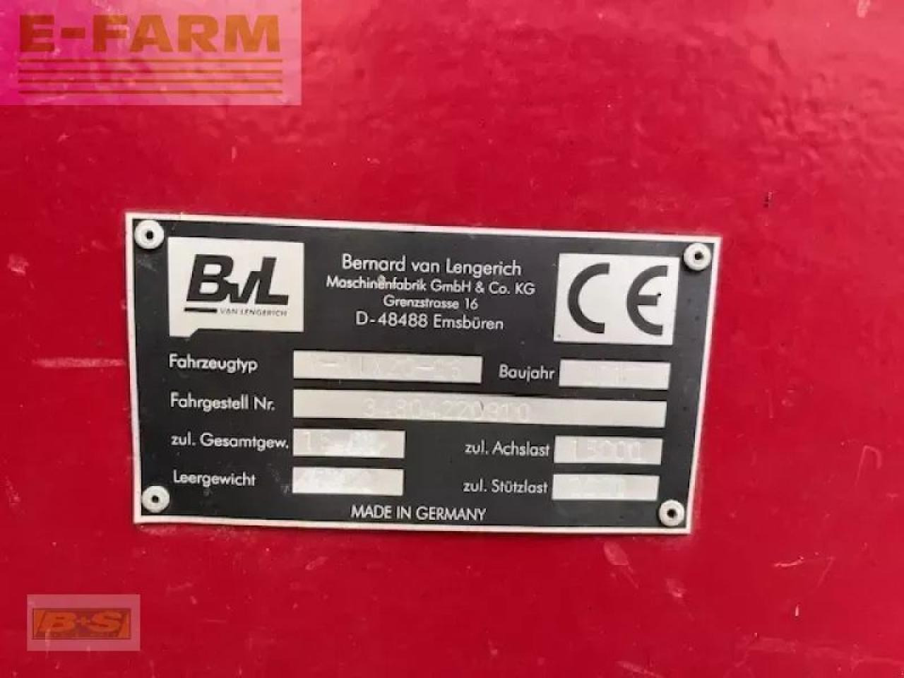 BVL - van Lengerich v-mix plus futtermischwagen - Matériel d'élevage: photos 3 BVL - van Lengerich v-mix plus futtermischwagen - Matériel d'élevage: photos 3
