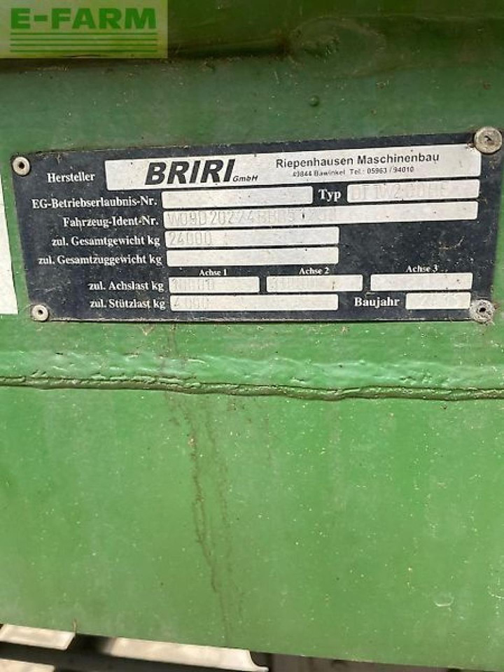 Epandeurs Briri güllefass: photos 12