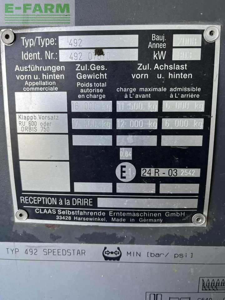 CLAAS Jaguar 850 Speedstar - Ensileuse: photos 5 CLAAS Jaguar 850 Speedstar - Ensileuse: photos 5