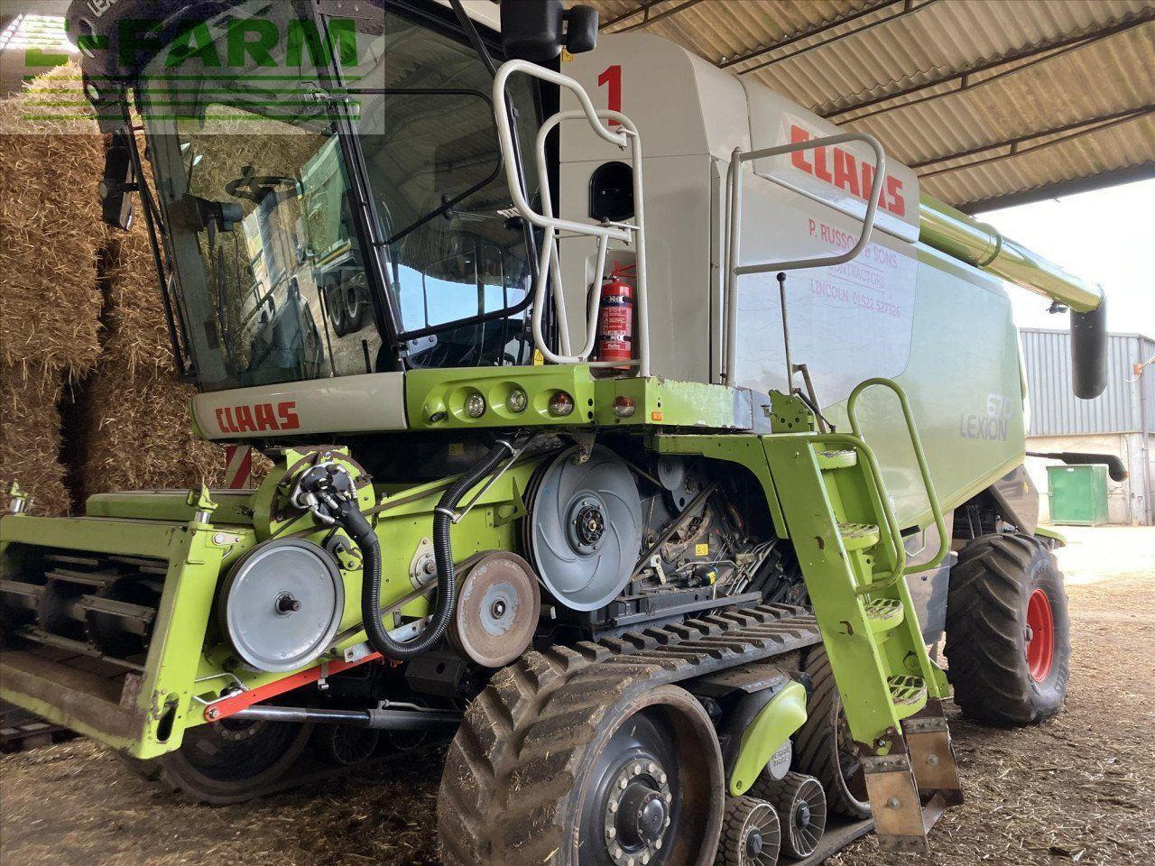 CLAAS LEXION 670 TT - Moissonneuse-batteuse: photos 2 CLAAS LEXION 670 TT - Moissonneuse-batteuse: photos 2