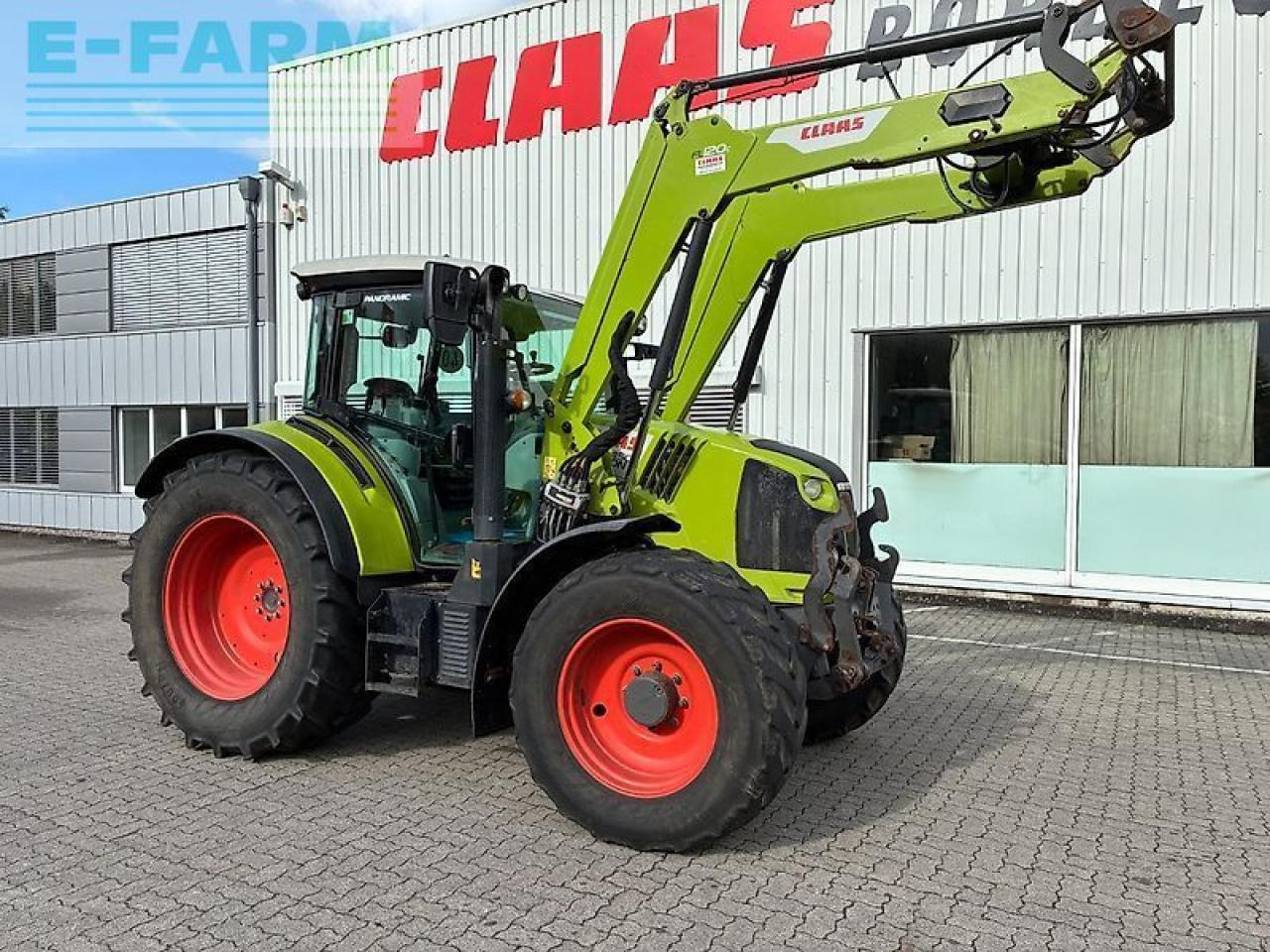 CLAAS arion 450 cis panoramic mit fl 120 c und fkh CIS - Tracteur agricole: photos 2 CLAAS arion 450 cis panoramic mit fl 120 c und fkh CIS - Tracteur agricole: photos 2