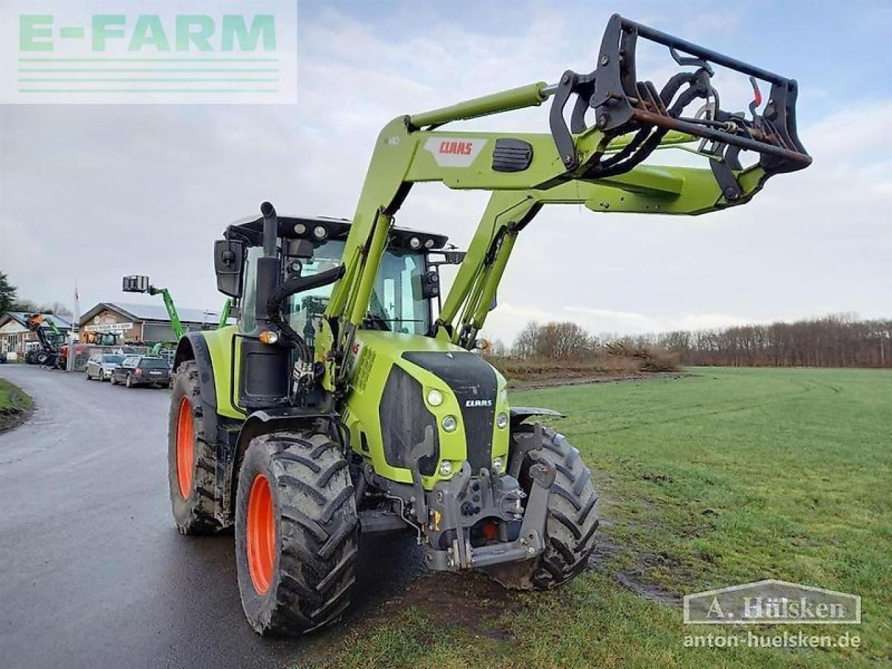 CLAAS arion 510 cis mit frontlader fl 140 CIS - Tracteur agricole: photos 3 CLAAS arion 510 cis mit frontlader fl 140 CIS - Tracteur agricole: photos 3