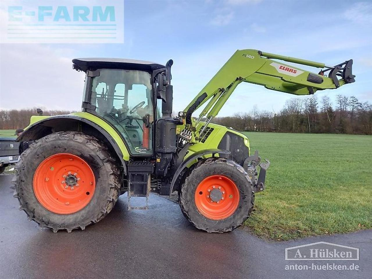 CLAAS arion 510 cis mit frontlader fl 140 CIS - Tracteur agricole: photos 5 CLAAS arion 510 cis mit frontlader fl 140 CIS - Tracteur agricole: photos 5
